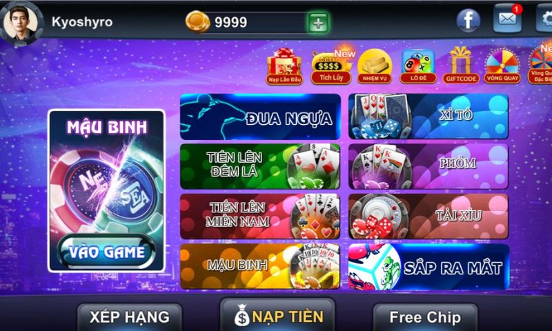 Luật chơi của game Mậu Binh online