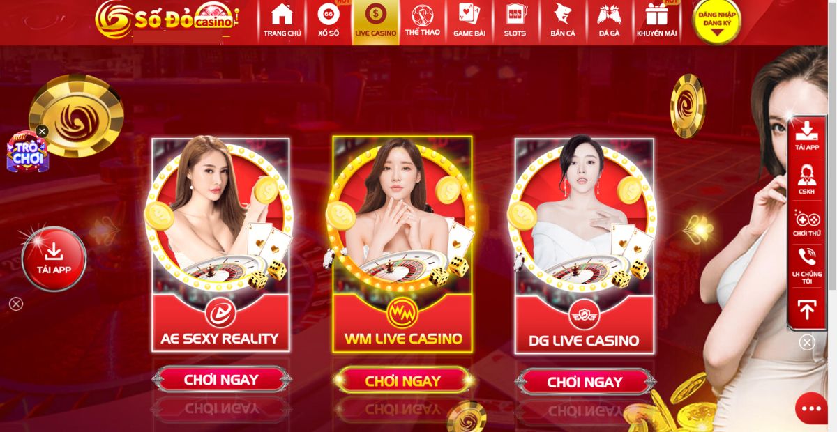 Những điểm nổi bật khi chơi Casino online Sodo66